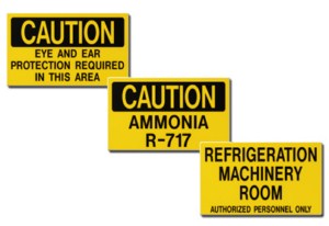 Auxiliary Door Signs