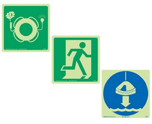 IMO Life Saving and Rescue Signs