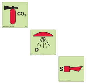 MO Fire Control Equipment Signs