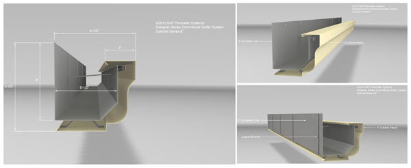 Designer Series Commercial Gutter Systems