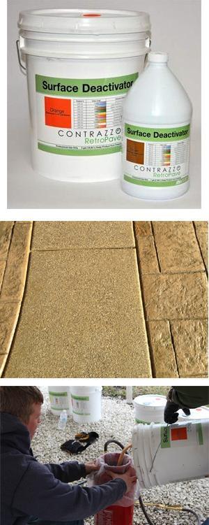 Surface Deactivator for Exposed Aggregate Concrete