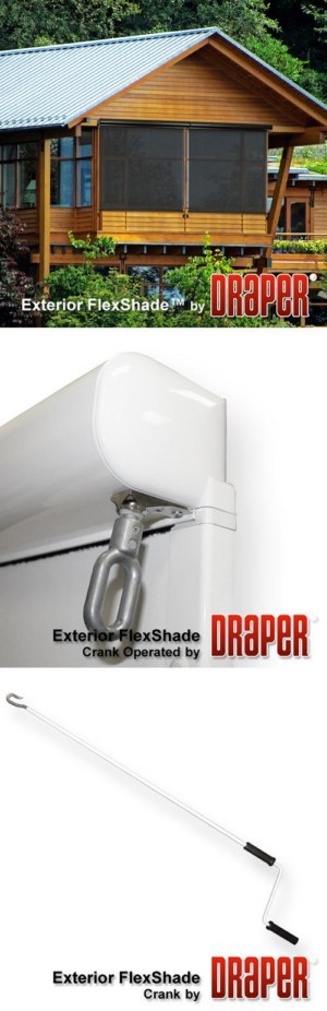 Exterior FlexShade - Crank Operated