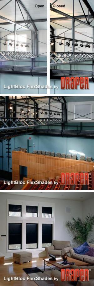 LightBloc Motorized FlexShade
