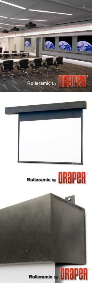 Rolleramic Electric Projection Screen