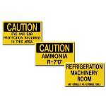 Marking Services, Inc. - Ammonia Identification Auxiliary Door Signs