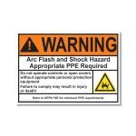 Marking Services, Inc. - MS-900 Self-Adhesive Arc Flash Labels