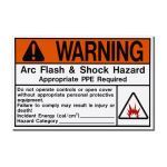 Marking Services, Inc. - MS-478 Self-Adhesive Arc Flash Labels