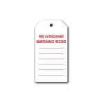 Marking Services, Inc. - Fire Extinguisher Maintenance Record Accident Prevention Tags