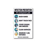 Marking Services, Inc. - MS-215 Infection Prevention Signage
