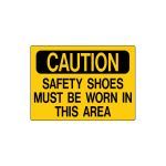 Marking Services, Inc. - MS-900 Self-Adhesive "Caution" O&S Signs
