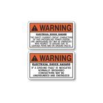 Marking Services, Inc. - MS-215 "Warning" Solar Placards