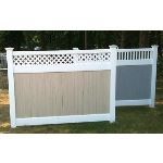 Country Estate Fence, Deck and Railing - Hollingsworth Vinyl Privacy Fence
