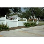 Country Estate Fence, Deck and Railing - Lakeland Concave Vinyl Privacy Fence
