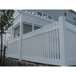 Country Estate Fence, Deck and Railing - Hampton Straight Vinyl Picket Fence