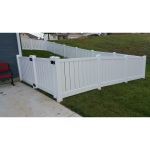 Country Estate Vinyl Products - Lakeview Vinyl Semi-Privacy Fence