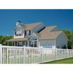 Country Estate Vinyl Products - Brewster Vinyl Picket Fence