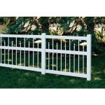 Country Estate Vinyl Products - Clarendon Vinyl Picket Fence