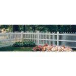 Country Estate Vinyl Products - Clayton Vinyl Picket Fence