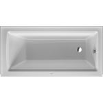 Duravit USA, Inc. - Architec - Bathtub with Panel Height 19 1/4" #700355 - Design by Duravit