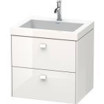Duravit USA, Inc. - Brioso - Furniture Washbasin C-Bonded with Vanity Wall-Mounted #BR4605 N/O/T
