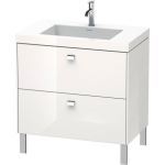 Duravit USA, Inc. - Brioso - Furniture Washbasin C-Bonded with Vanity Floorstanding #BR4701 N/O/T