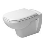 Duravit USA, Inc. - D-Code - Toilet Wall-Mounted #253509 - Design by Sieger Design