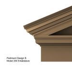 Southern Aluminum Finishing Co., Perimeter Systems - Designer Series Pediment Design B Model 200 Entablature
