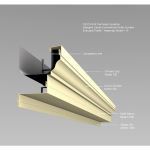 Southern Aluminum Finishing Co., Perimeter Systems - Designer 100 Series Extruded Gutters - Model 114