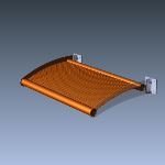 Industrial Louvers, Inc. - Model PS100 Sunshades