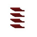 Industrial Louvers, Inc. - Model 625XPI 6 Inch Extruded Aluminum Inverted Blades