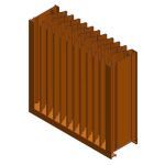 Industrial Louvers, Inc. - Model SP537V Storm Performance Louvers 5 Inches