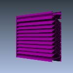 Industrial Louvers, Inc. - Model SP717 - 7 Inch Storm Performance Louvers