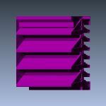 Industrial Louvers, Inc. - Model SP737 7 Inch Storm Performance Louvers