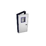 Overly Door Co. - Model 4712022 Metal Door - Acoustical