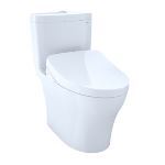 TOTO - Aquia® IV - WASHLET®+ S550e Two-Piece Toilet - 1.28 GPF & 0.8 GPF - Universal Height