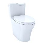TOTO - Aquia® IV One-Piece Toilet - 1.0 GPF & 0.8 GPF, Elongated Bowl - WASHLET+ Connection