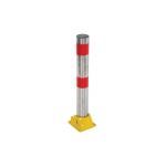 Beacon Industries, Inc. - Stainless Steel Fold Down Bollard - Beacon® BPARK series