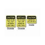 Beacon Industries, Inc. - Dock Safety Sign - Beacon® DWS Series