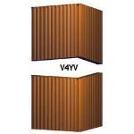 Architectural Louvers - V4YV Equipment Screens