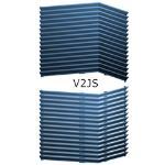 Architectural Louvers - V2JS Equipment Screens