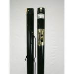Douglas Industries, Inc. - Premier™ XS Tennis Posts, Black (2-7/8" OD) with Brass Gears
