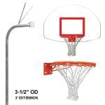 Douglas Industries, Inc. - Gooseneck 3.5 FST Basketball System