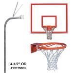 Douglas Industries, Inc. - Gooseneck 4.5 RST Basketball System