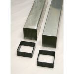 Douglas Industries, Inc. - GS-36SQ Aluminum Ground Sleeves 36″ Long for 4″ SQ Posts w/Collars