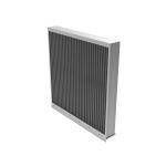 Reliable Architectural Louvers & Grilles - Wind-driven Rain Resistant Stationary Louver Miami-Dade Approved:6RRSVDC