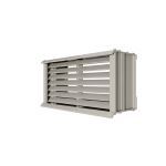 Reliable Architectural Louvers & Grilles - Brick and Block Vent:RBV7020-4 FF
