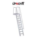 UPNOVR, Inc. - Mezzanine Access With Platform Ladder