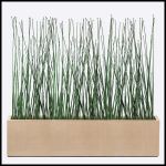Planters Unlimited - Outdoor Artificial Horsetail Groves in Modern Planters