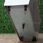 Planters Unlimited - Modern Rolling Fiberglass Planters on Casters