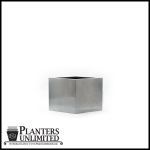Planters Unlimited - Stainless Steel Slip-Over Planter with Liner